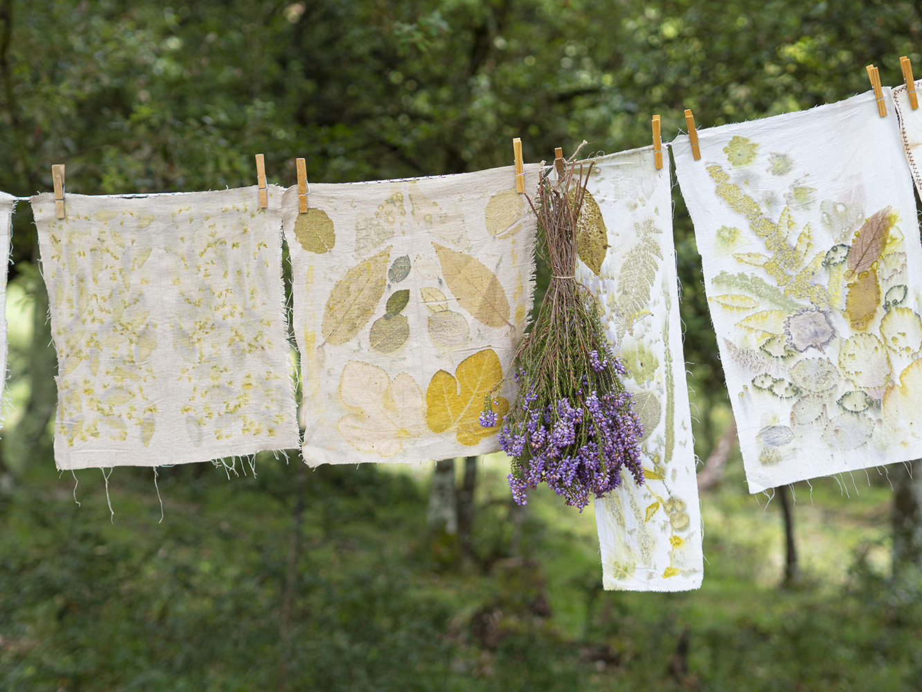 DIY Estampación botánica en tela31